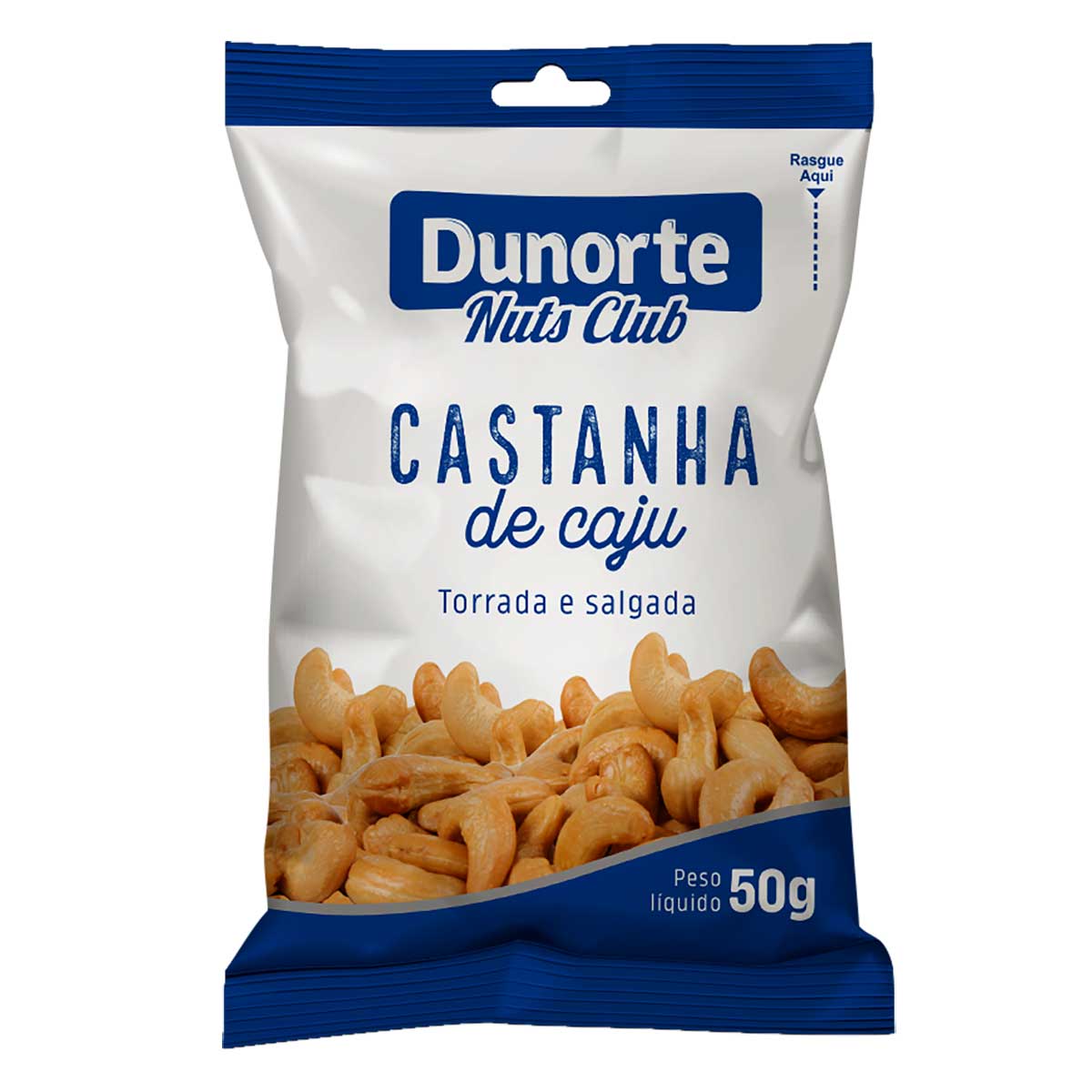 Salgadinho a Base de Castanha de Caju Dunorte Nuts Club 50g