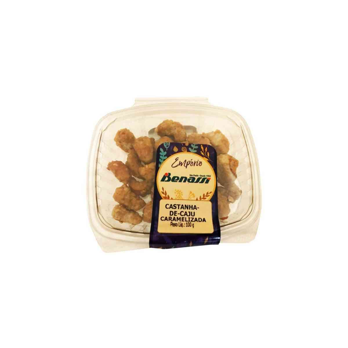 Castanha de Cajú  Caramelizada Benassi 100 g