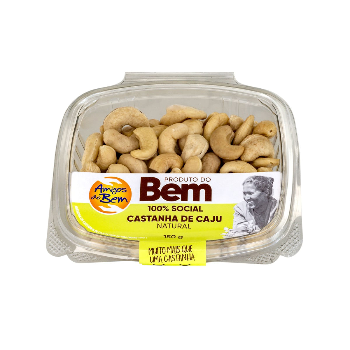 Castanha de Caju Natural Amigos do Bem 150 g