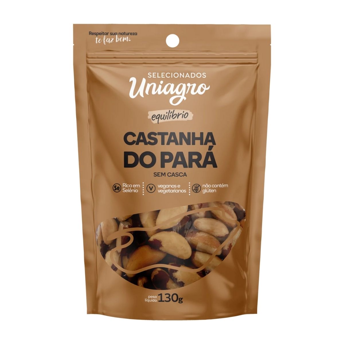 Castanha para Inteira SC Uniagro 130 g