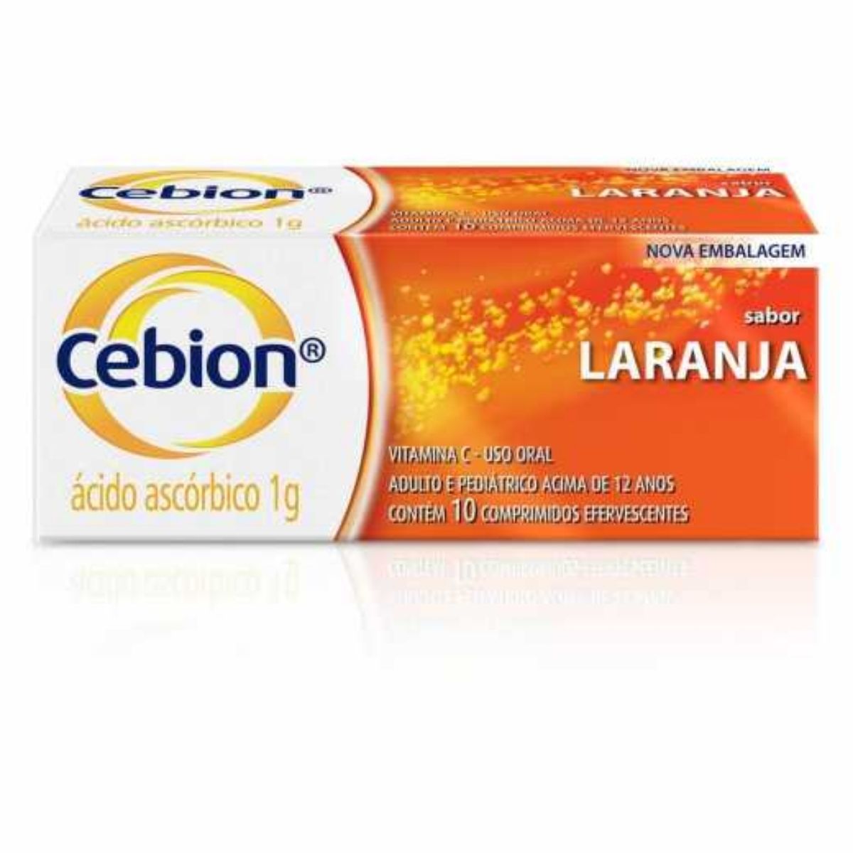 Vitamina C Efervecente Cebion Caixa 10 Comprimidos