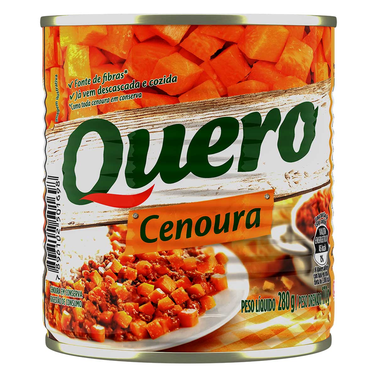 Cenoura Quero 170g