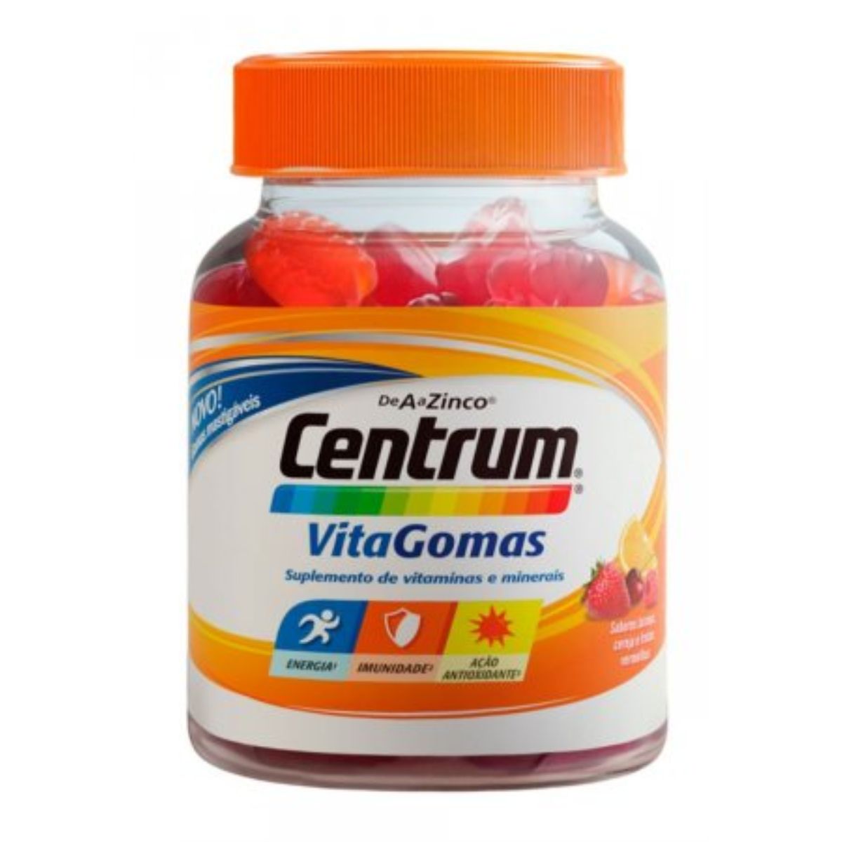 Suplemento Vitamínico Centrum Vitagomas Mix Frut com 30 gomas