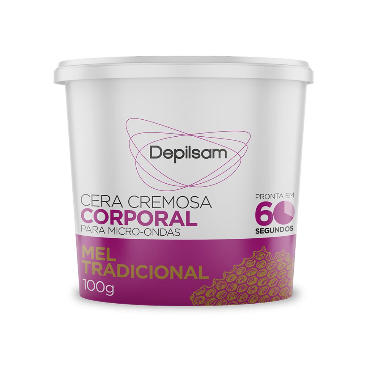 Cera Cremosa de Micro Ondas Depilsam 100 g