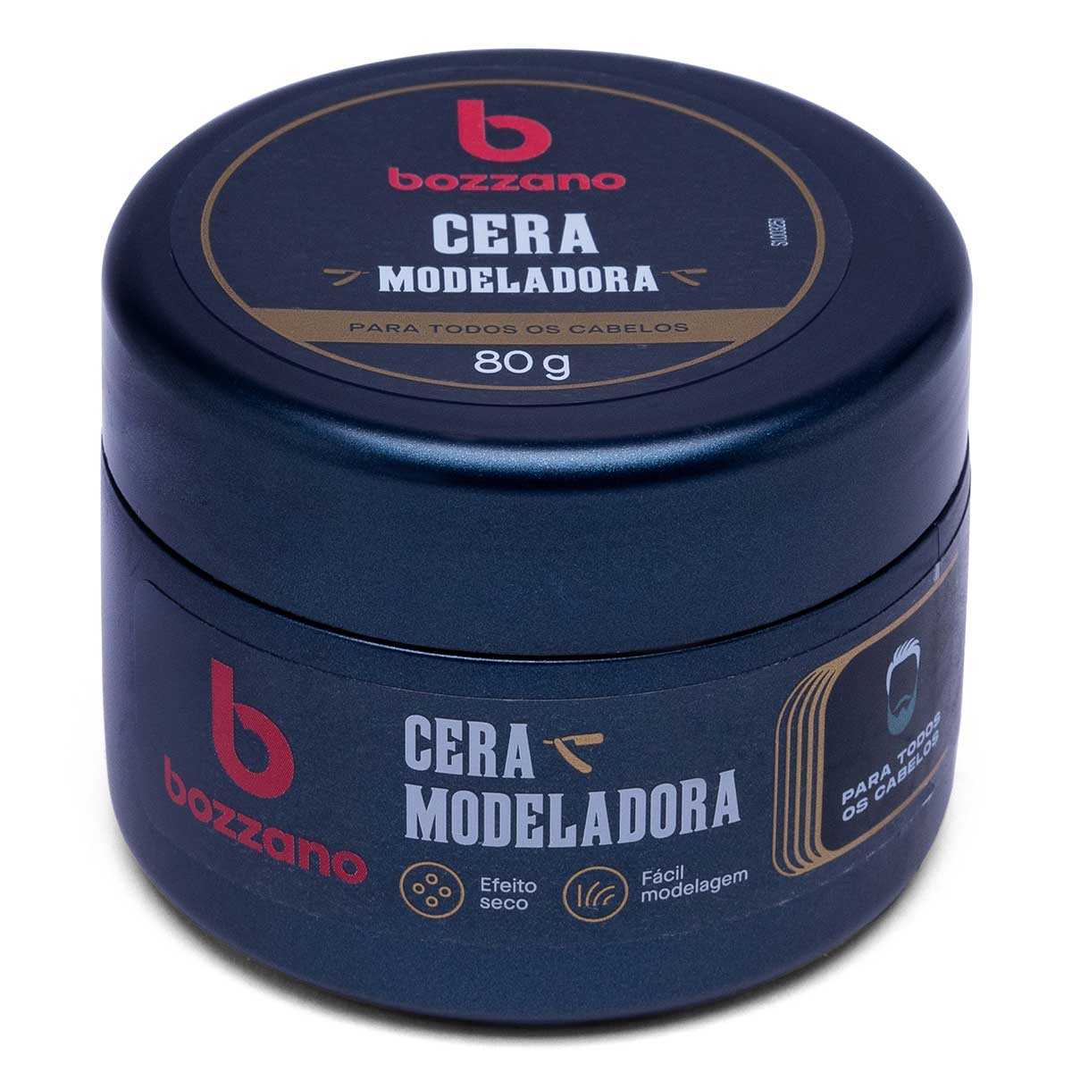 Cera para Cabelo Bozzano Modeladora 80g