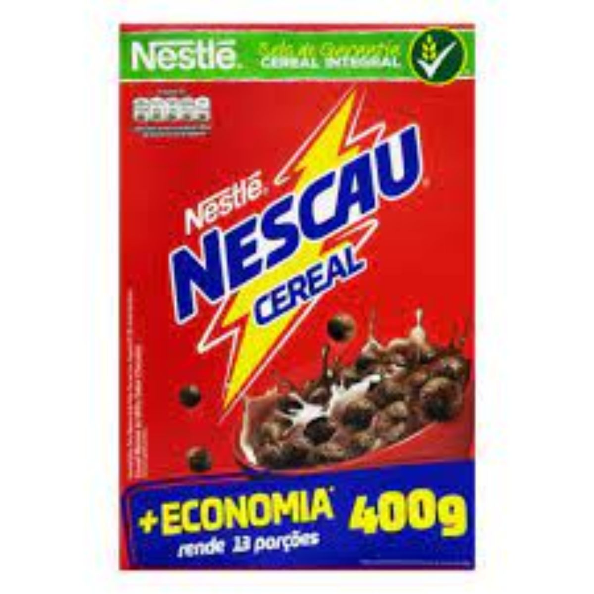 Cereal Integral Matinal Sabor Chocolate Edição Limitada Nescau Caixa 400 g