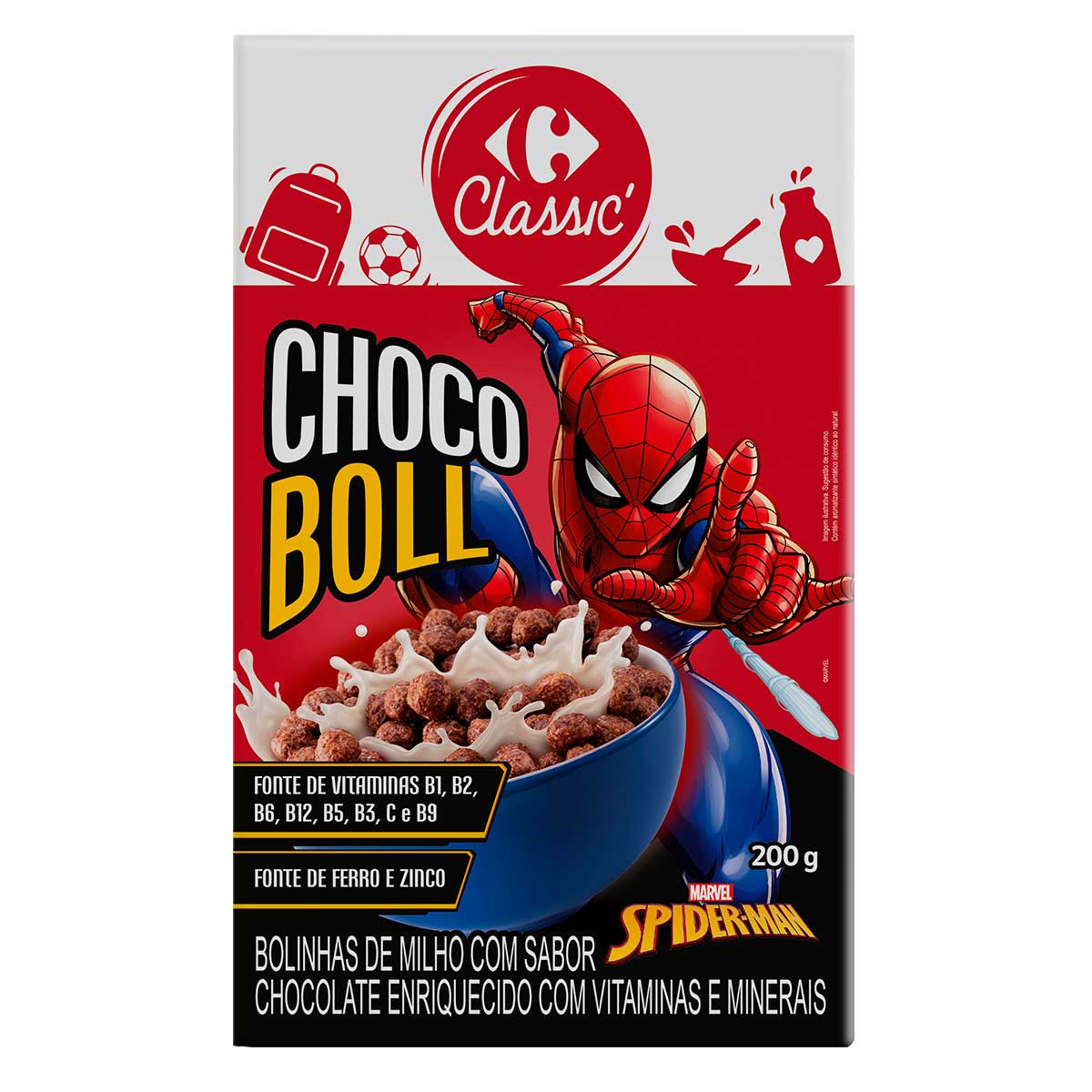 Cereal Matinal Carrefour Classic Chocoboll 200g