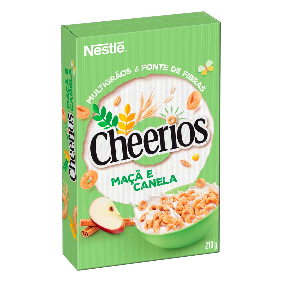 Cereal Matinal Maçã com Canela Cheerios 210 g