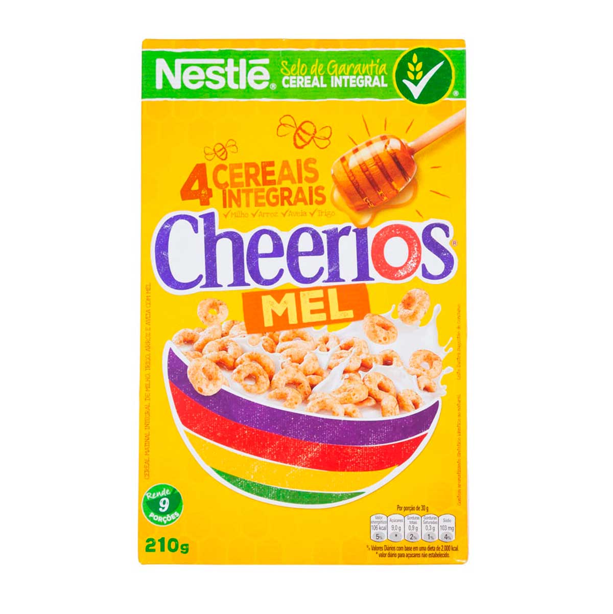 Cereal Matinal Mel Cheerios 210 g