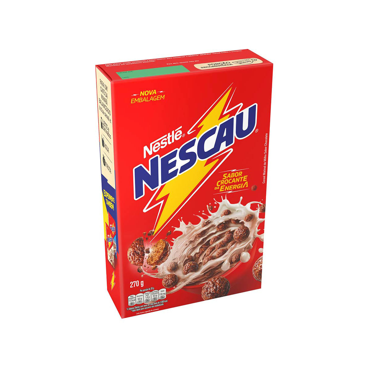 Cereal Matinal Sabor Chocolate Nescau 270 g