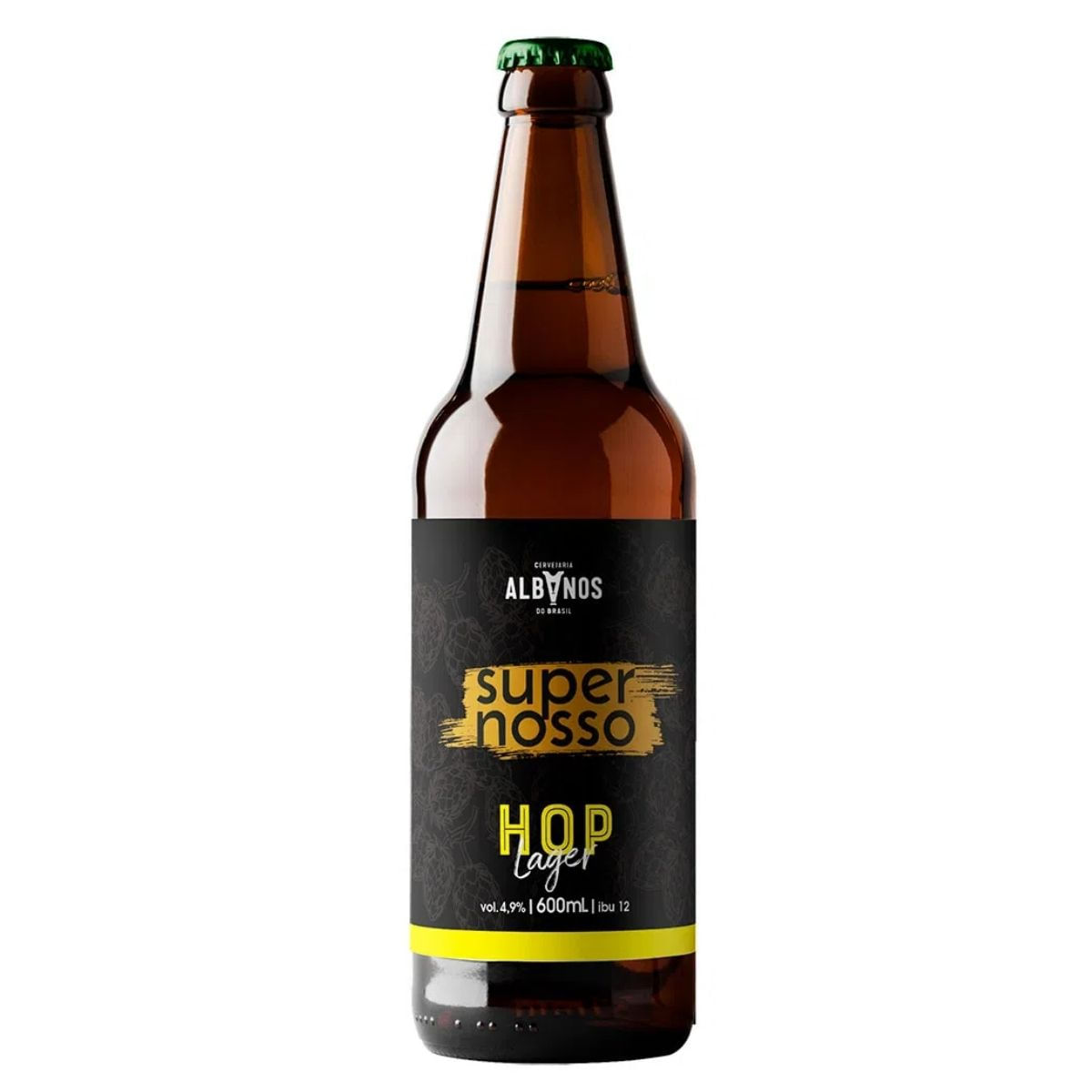 Cerveja Albanos Hop Lager Super Nossa 600 ml