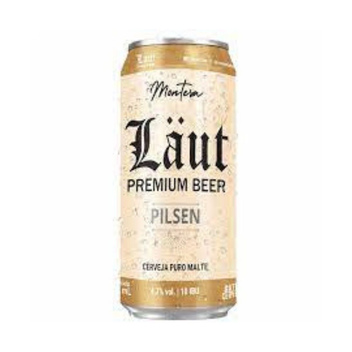 Cerveja Pilsen Laut Lata 473 ml