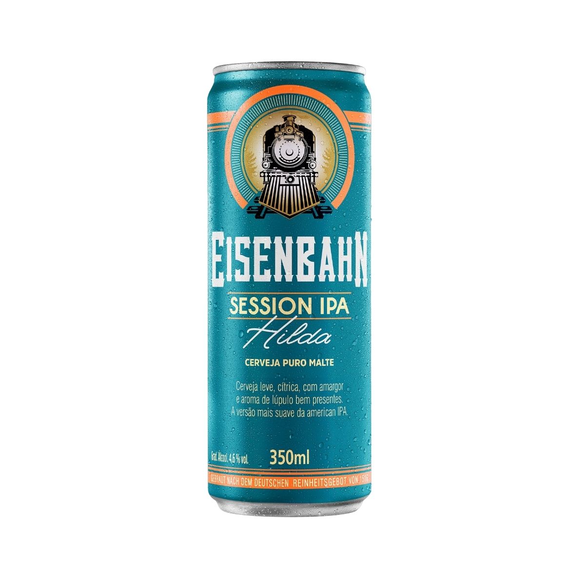 Cerveja Puro Malte Hilda Session IPA Eisenbahn Lata 350 ml