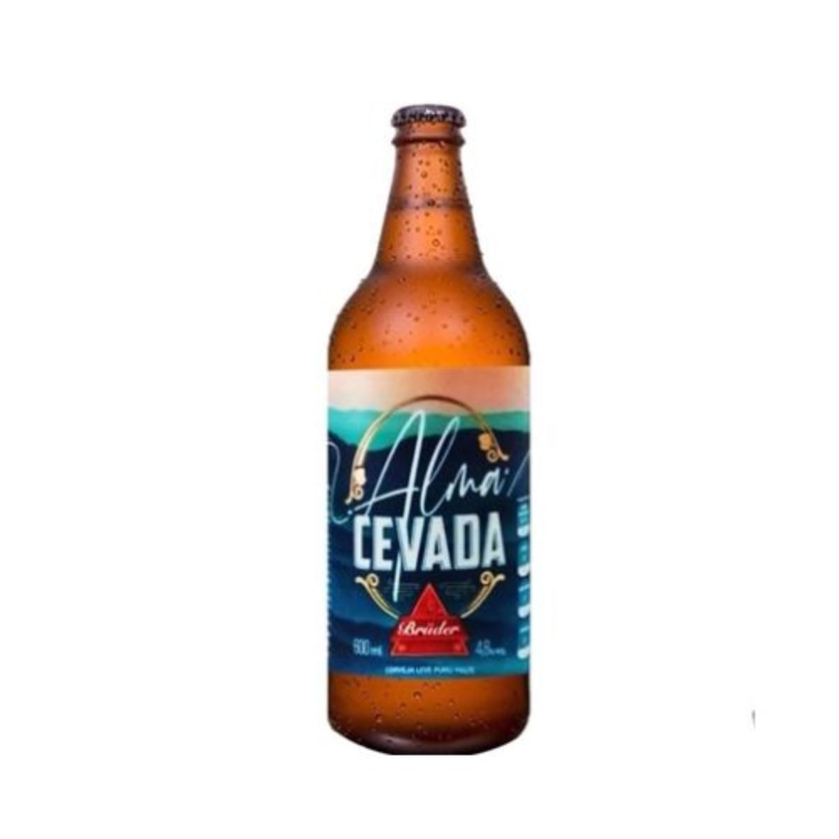 Cerveja Brüder Alma Cevada Puro Malte 600 ml