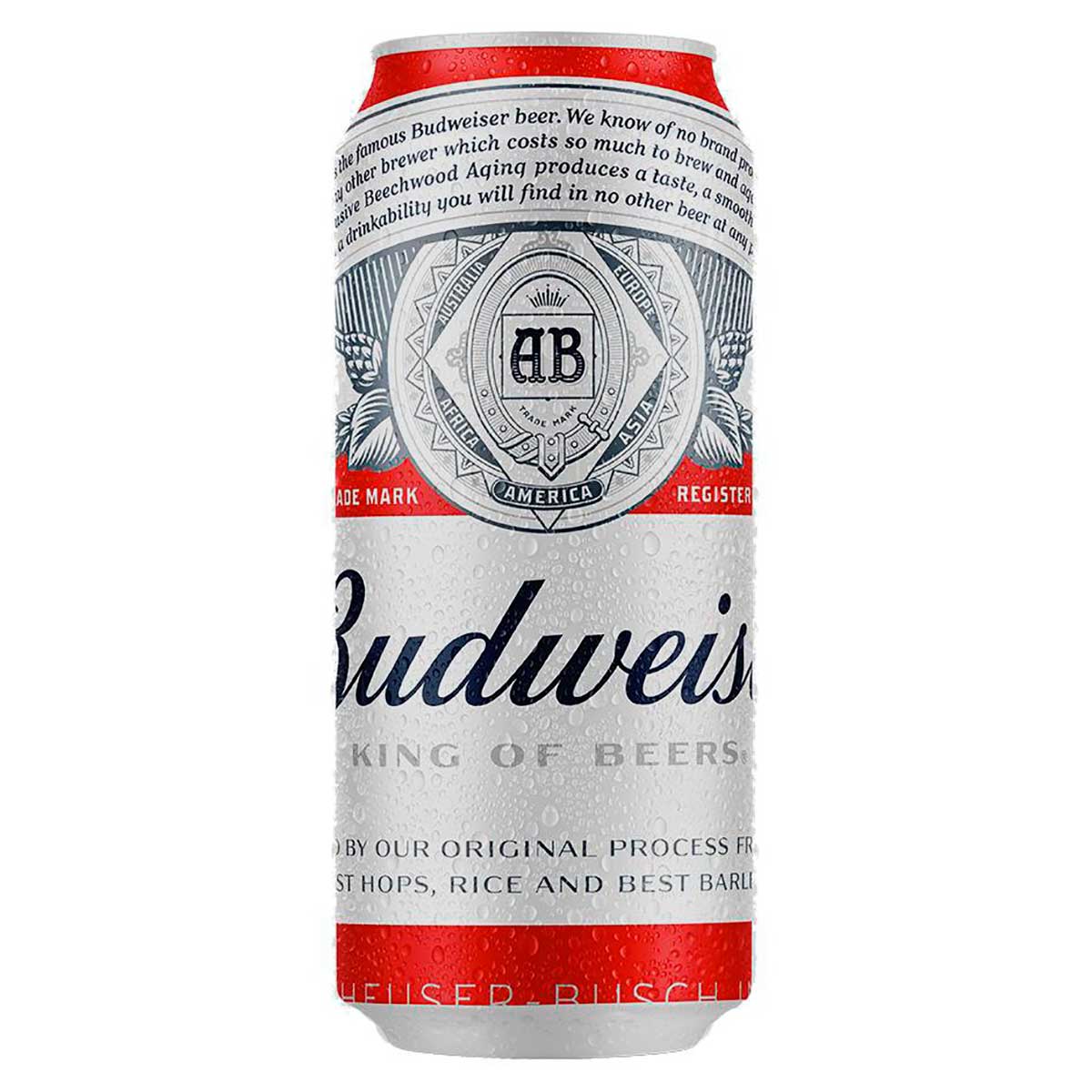 Cerveja Budweiser American Lager 473ml Lata