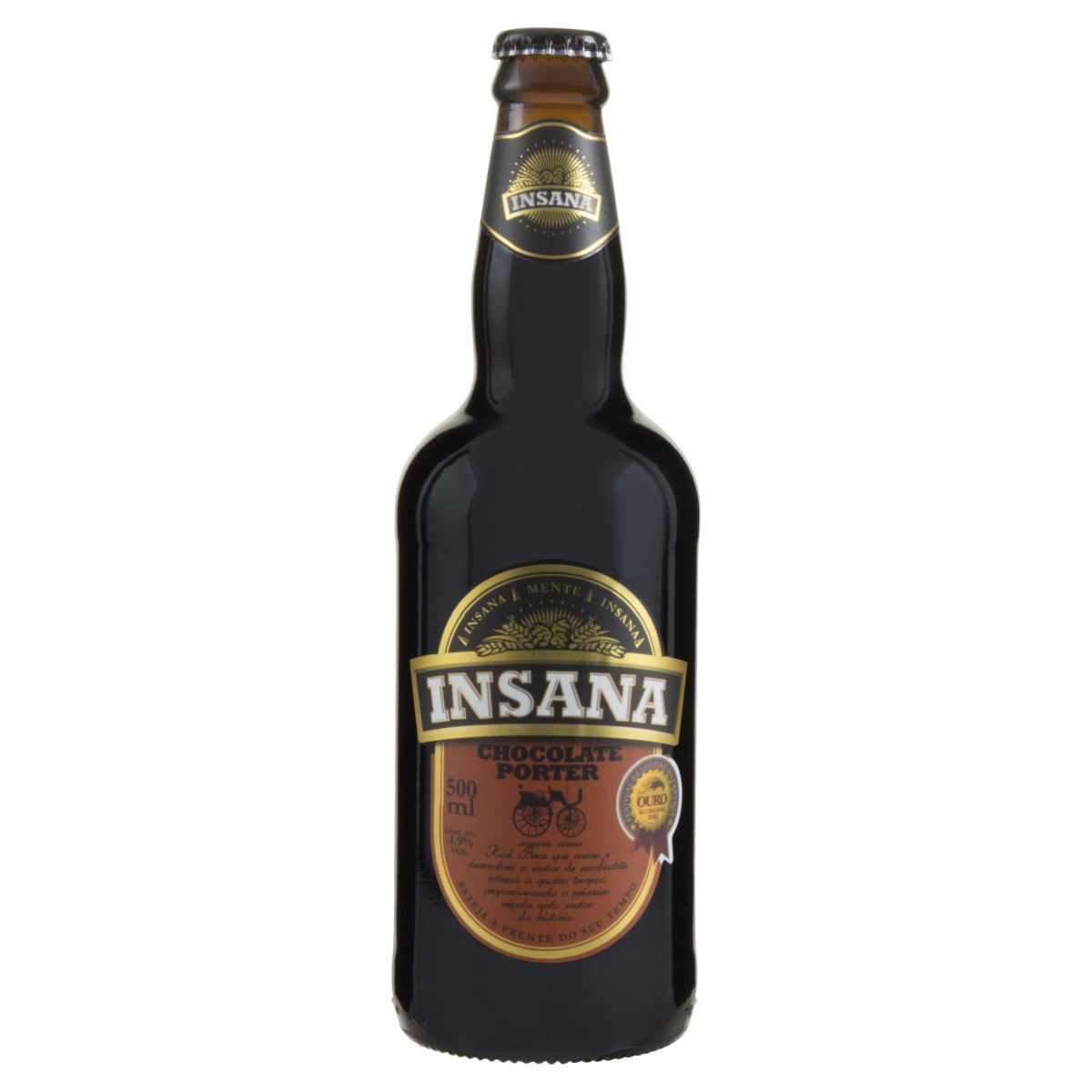 Cerveja Insana Porter Chocolate Garrafa 500ml