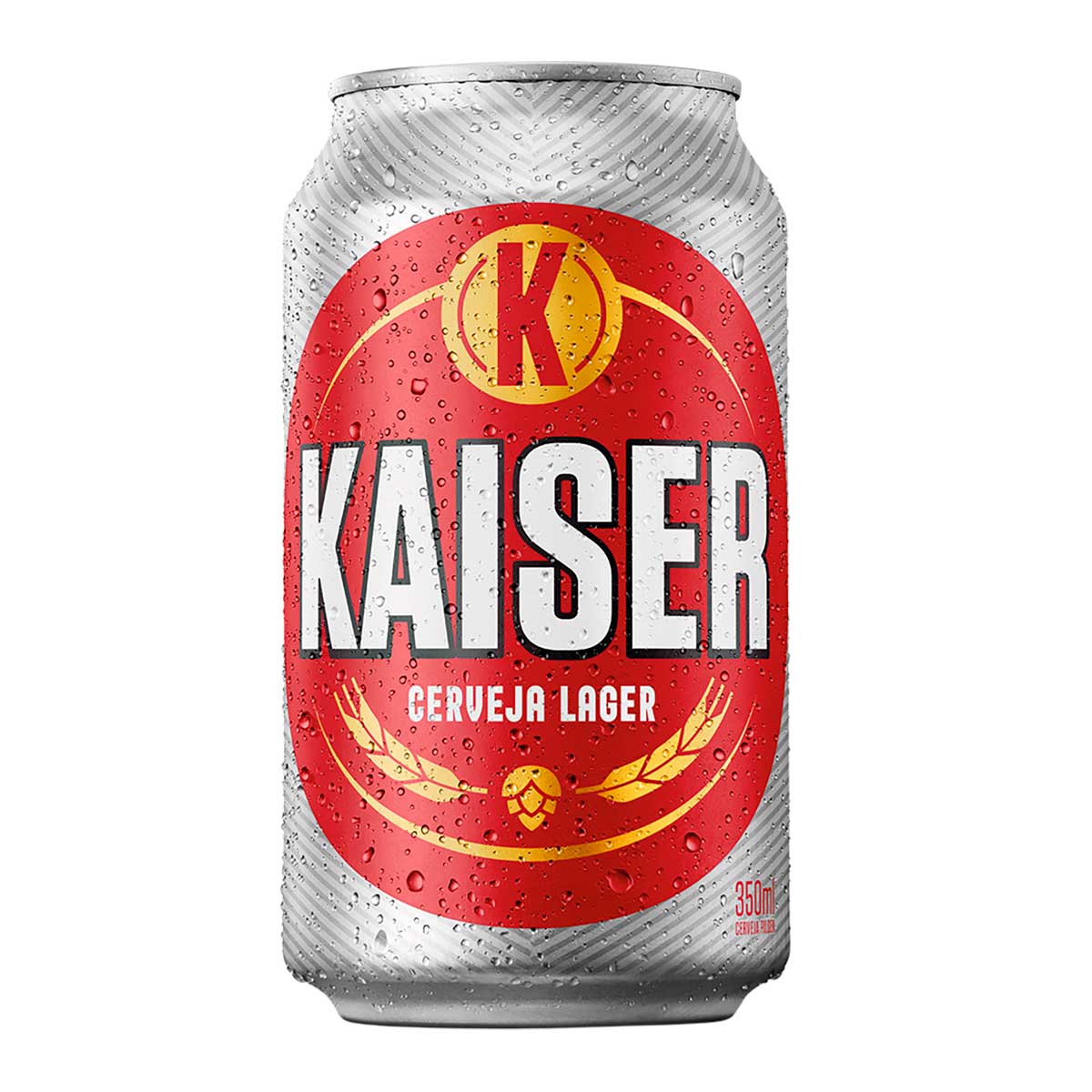 Cerveja Kaiser Pilsen Lata 350ml