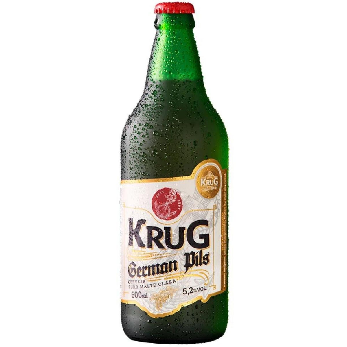 Cerveja Krug German Pils Puro Malte 600 ml