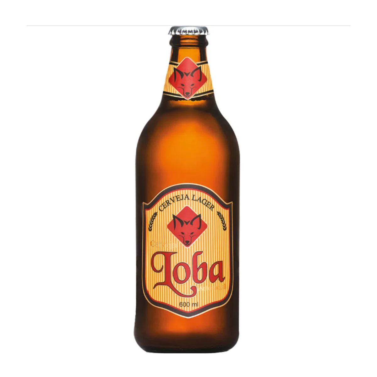 Cerveja Loba Lager Pilsen Garrafa 600 ml