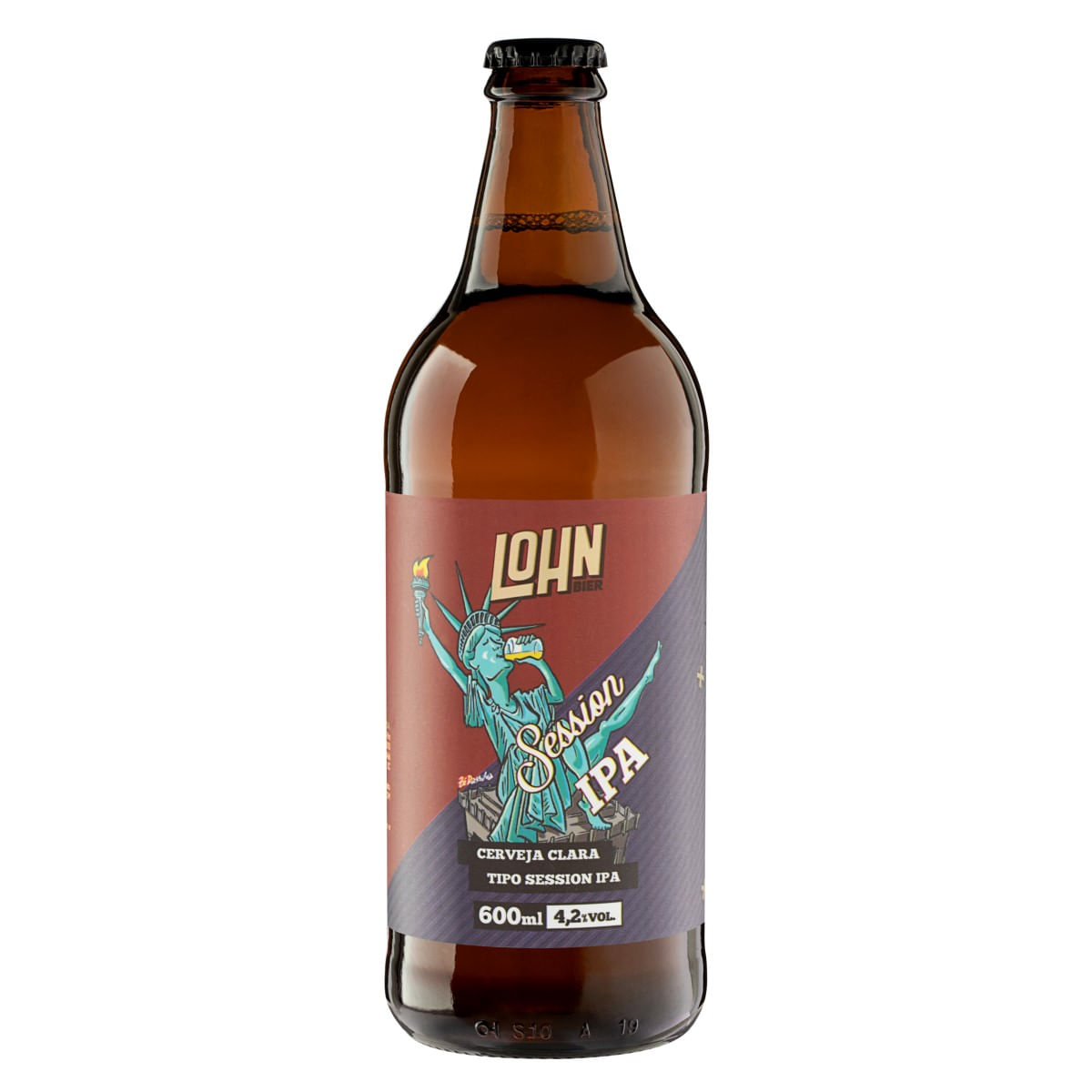 Cerveja Lohn Bier Session IPA Garrafa 600ml