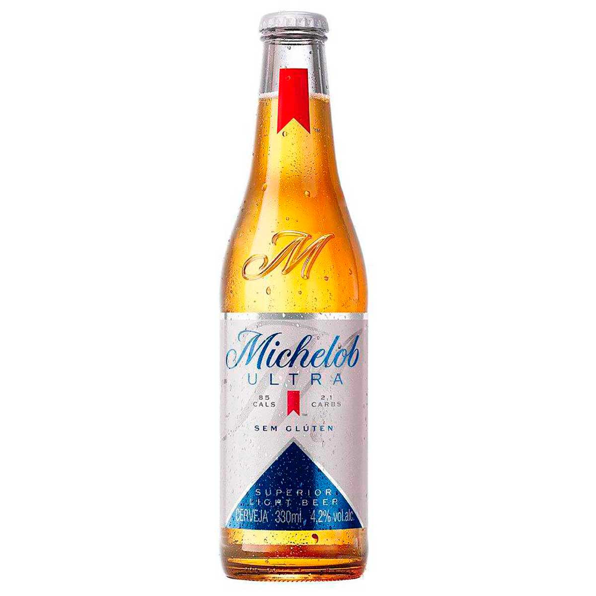 Cerveja Michelob Ultra Superior Light Beer Garrafa 330ml