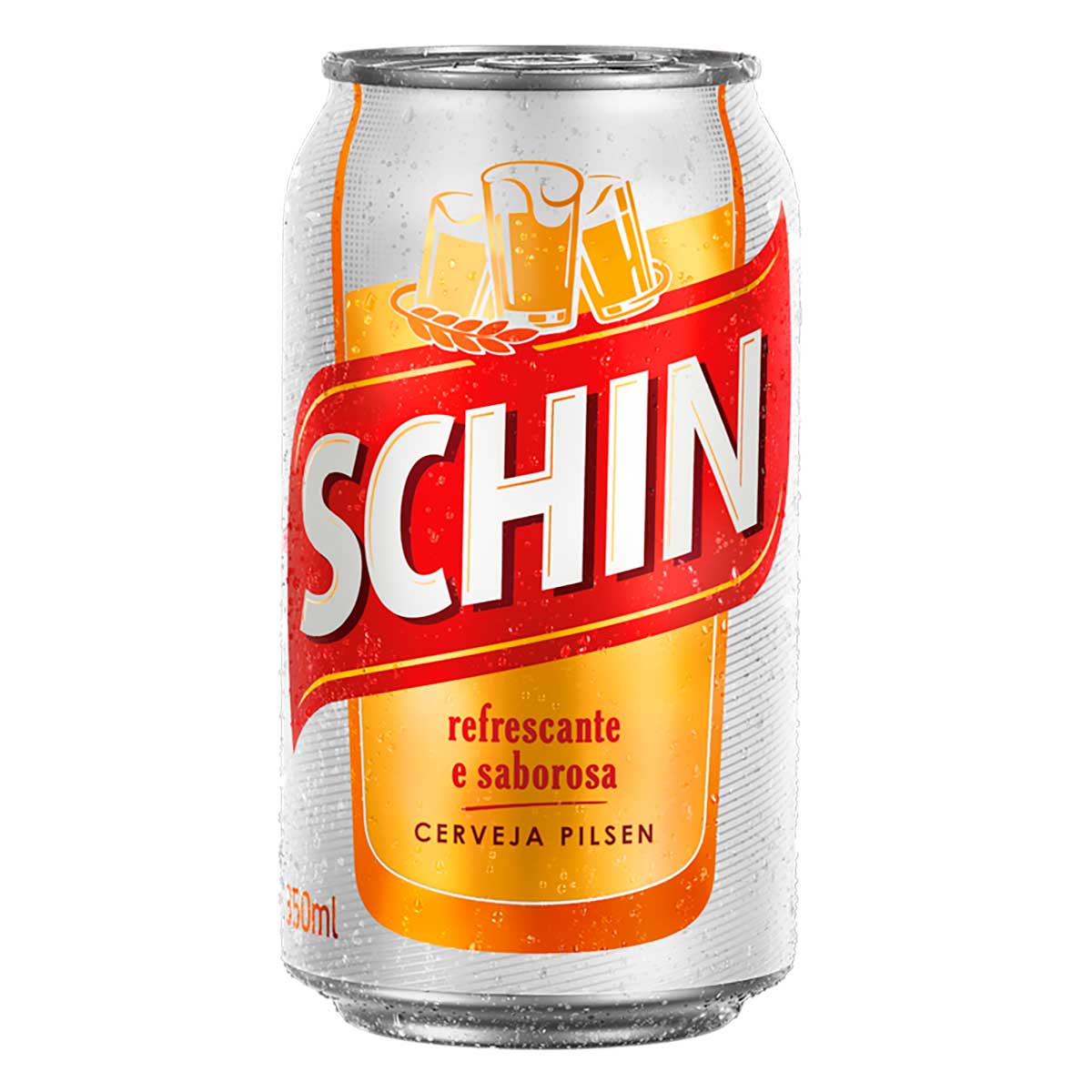 Cerveja Schin Pilsen Lata 350 ml