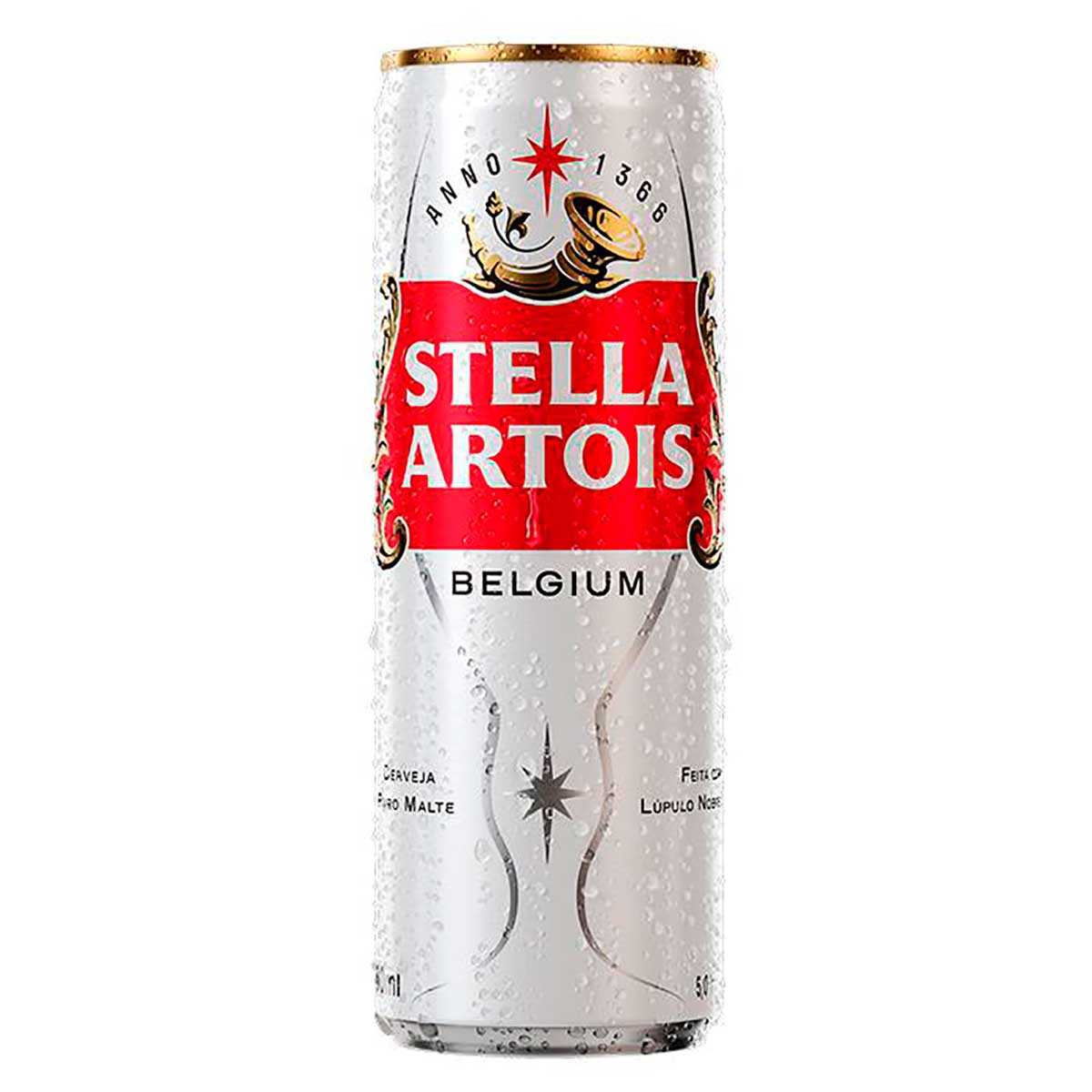 Cerveja Stella Artois Puro Malte 350ml Lata