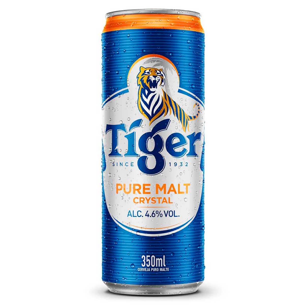 Cerveja Tiger American Lager Lata 350ml