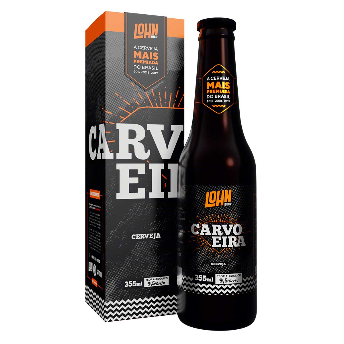 Cerveja Lohn Bier Carvoeira Garrafa 355ml