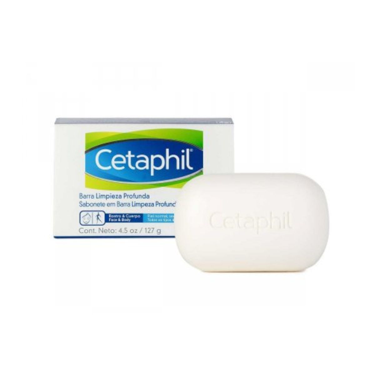 Sabonete em Barra Cetaphil Limpeza Profunda Com 127g