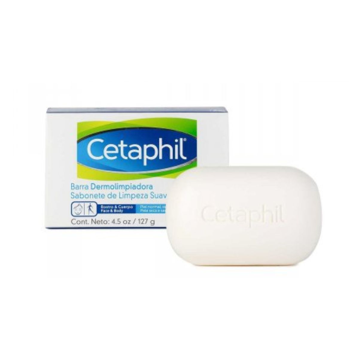 Sabonete em Barra Cetaphil Limpeza Suave Com 127g