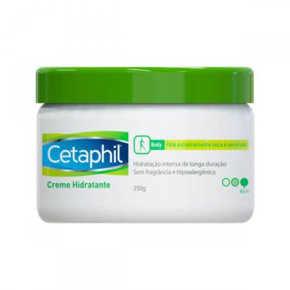 Creme Hidratante Cetaphil Pele Extremamente Seca e Sensível Com 250g