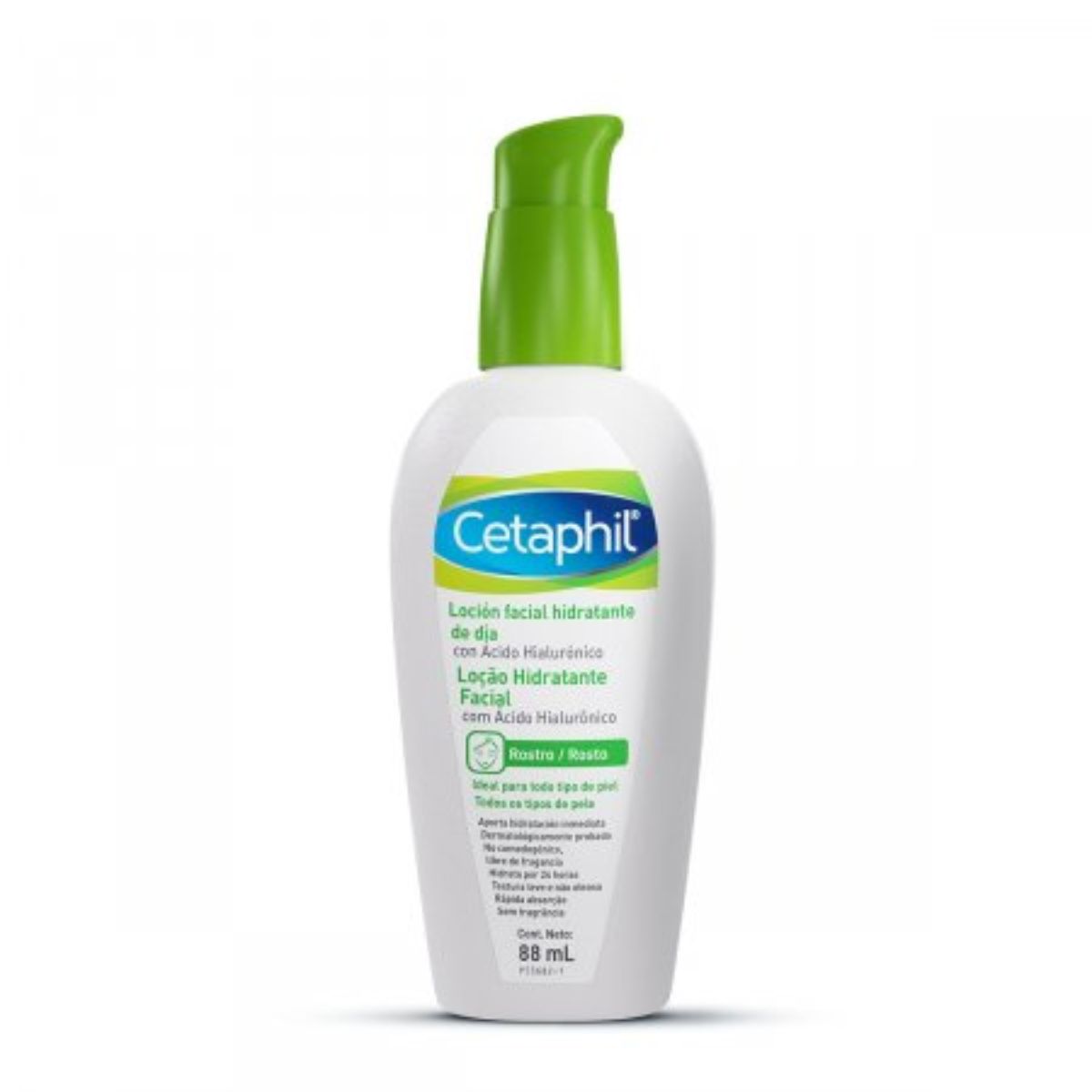 Creme Hidratante Facial Cetaphil Com Ácido Hialurônico Com 88ml