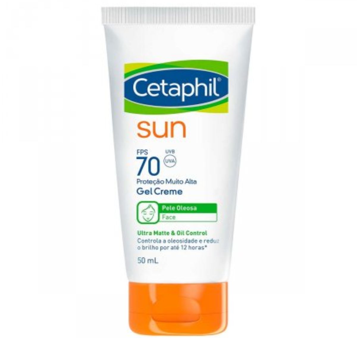 Protetor Solar Facial Cetaphil Sun Ultra Matte Com Cor F70 Com 50ml