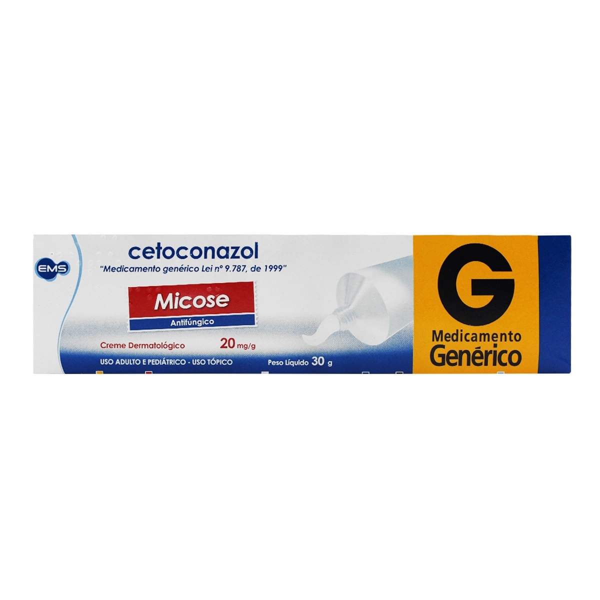 Cetoconazol em Creme EMS 30gr