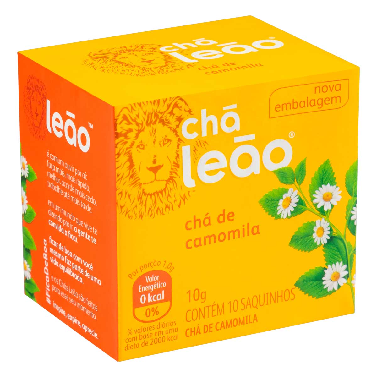 Chá de Camomila Leão Fuze - 10 Sachês