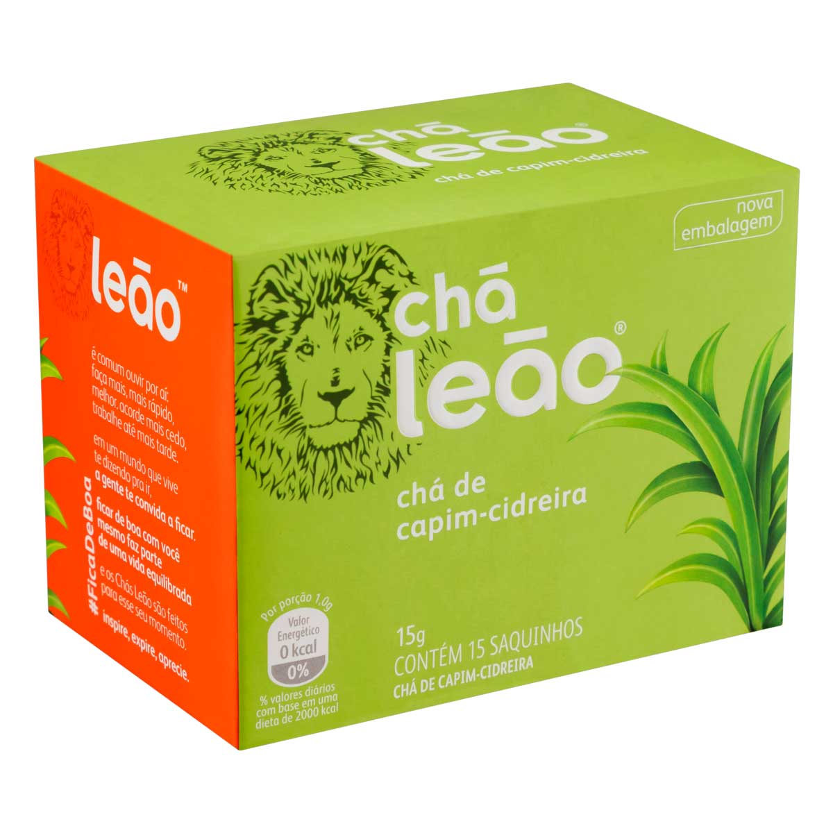 Chá de Capim Cidreira Leão Fuze - 15 Sachês