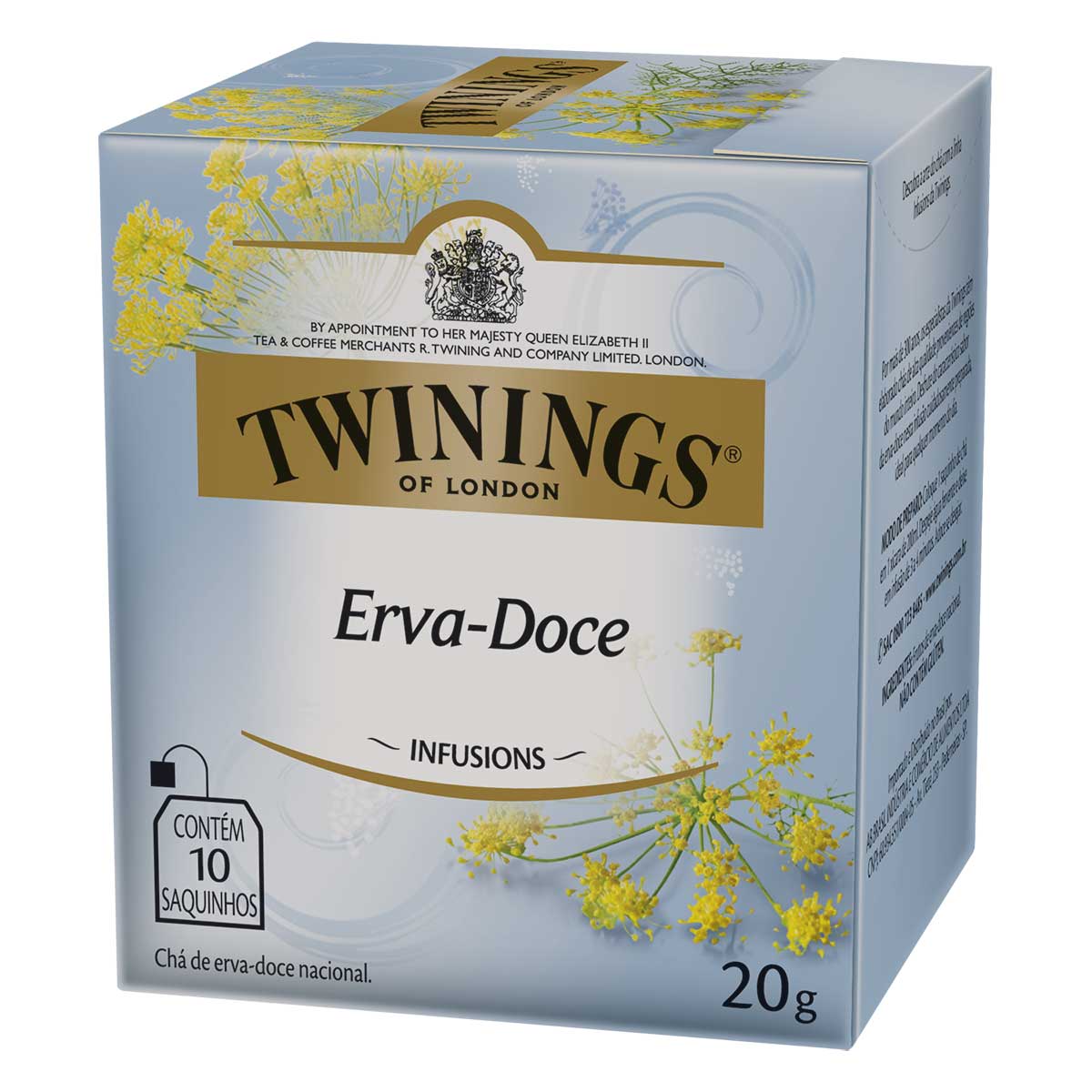 Chá de Erva Doce Twinings  Caixa com 10 Sachês