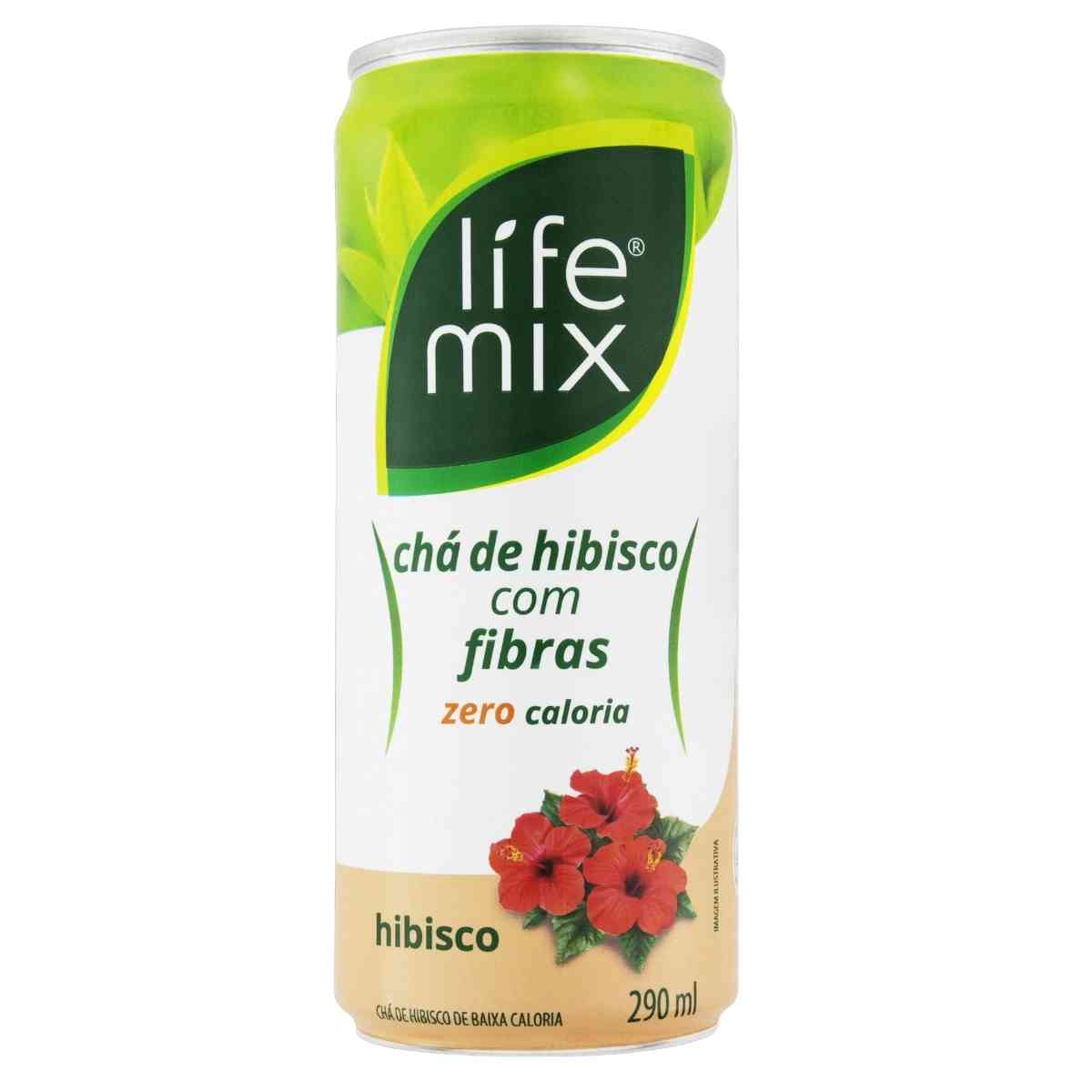 Chá de Hibisco Life Mix Lata 290 ml