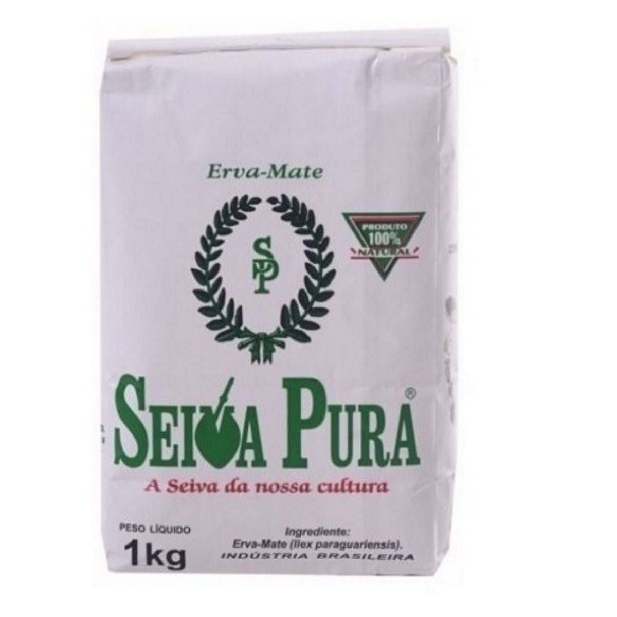 Chá Erva Mate Seiva Pura Natural 1 Kg