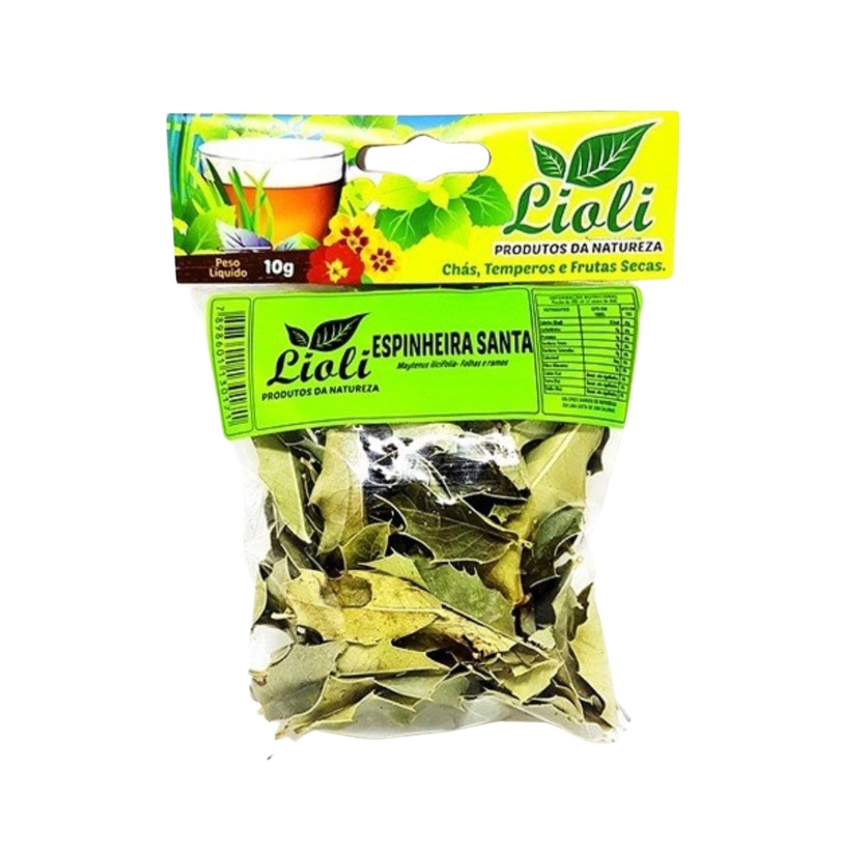 Chá Espinheira Santa Lioli 10 g