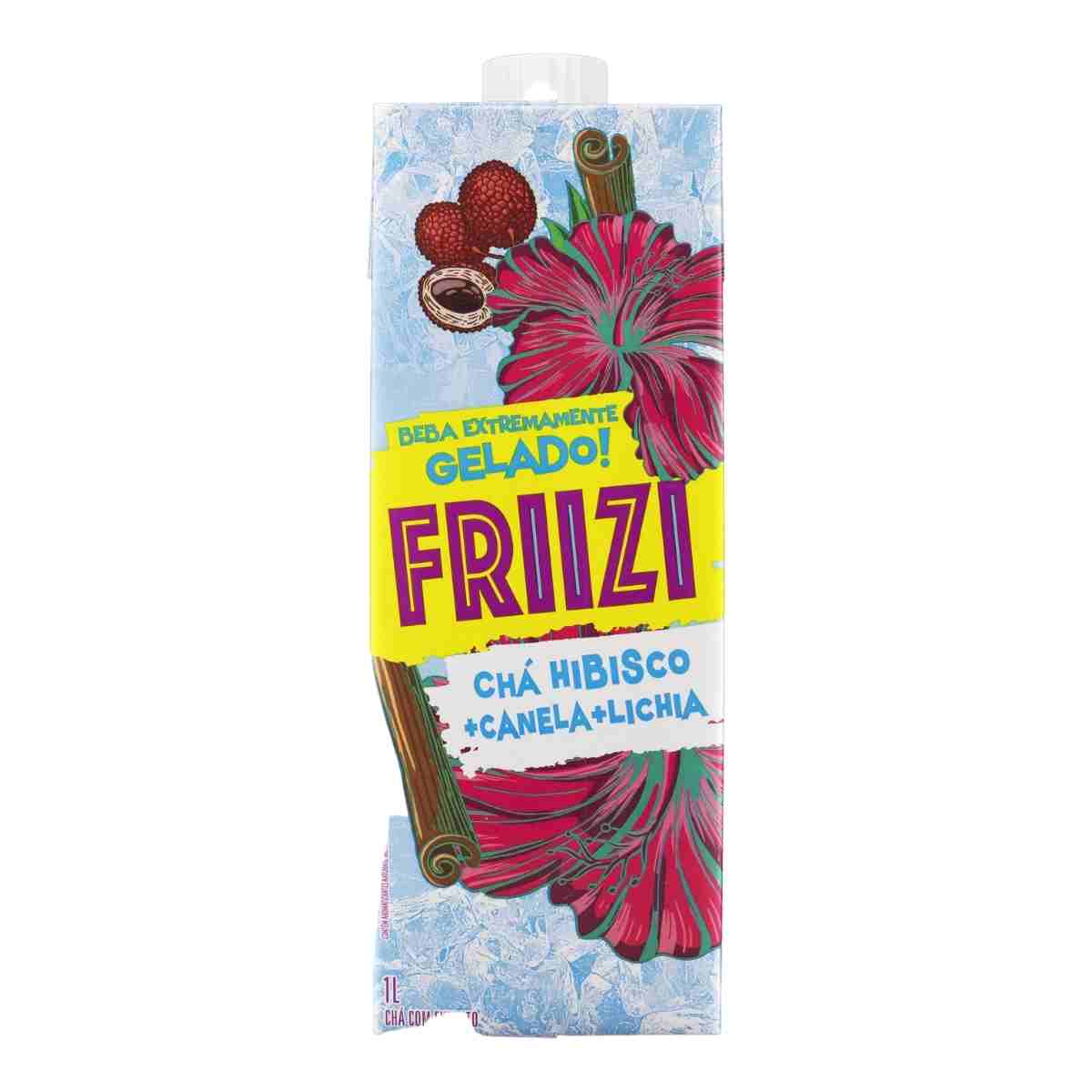 Cha Hibisco, Canela e Lichia Friizi Caixa 1l