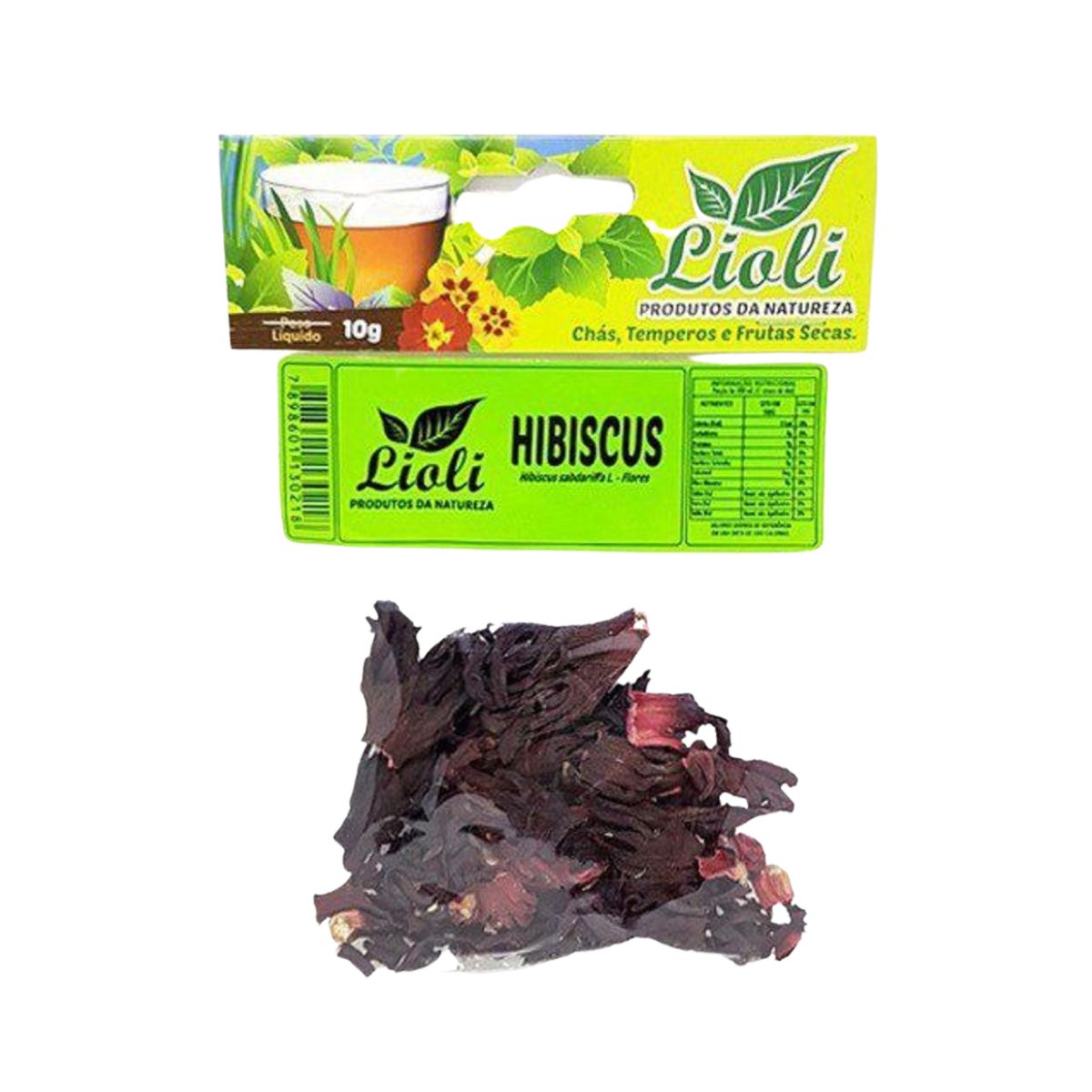 Chá Hibisco Lioli 10 g