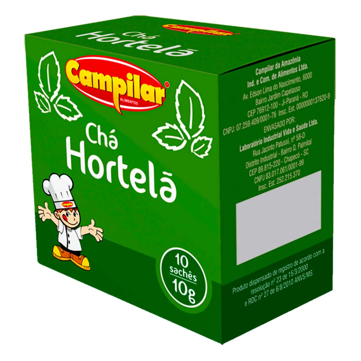 Chá de Hortelã Campilar 10 g