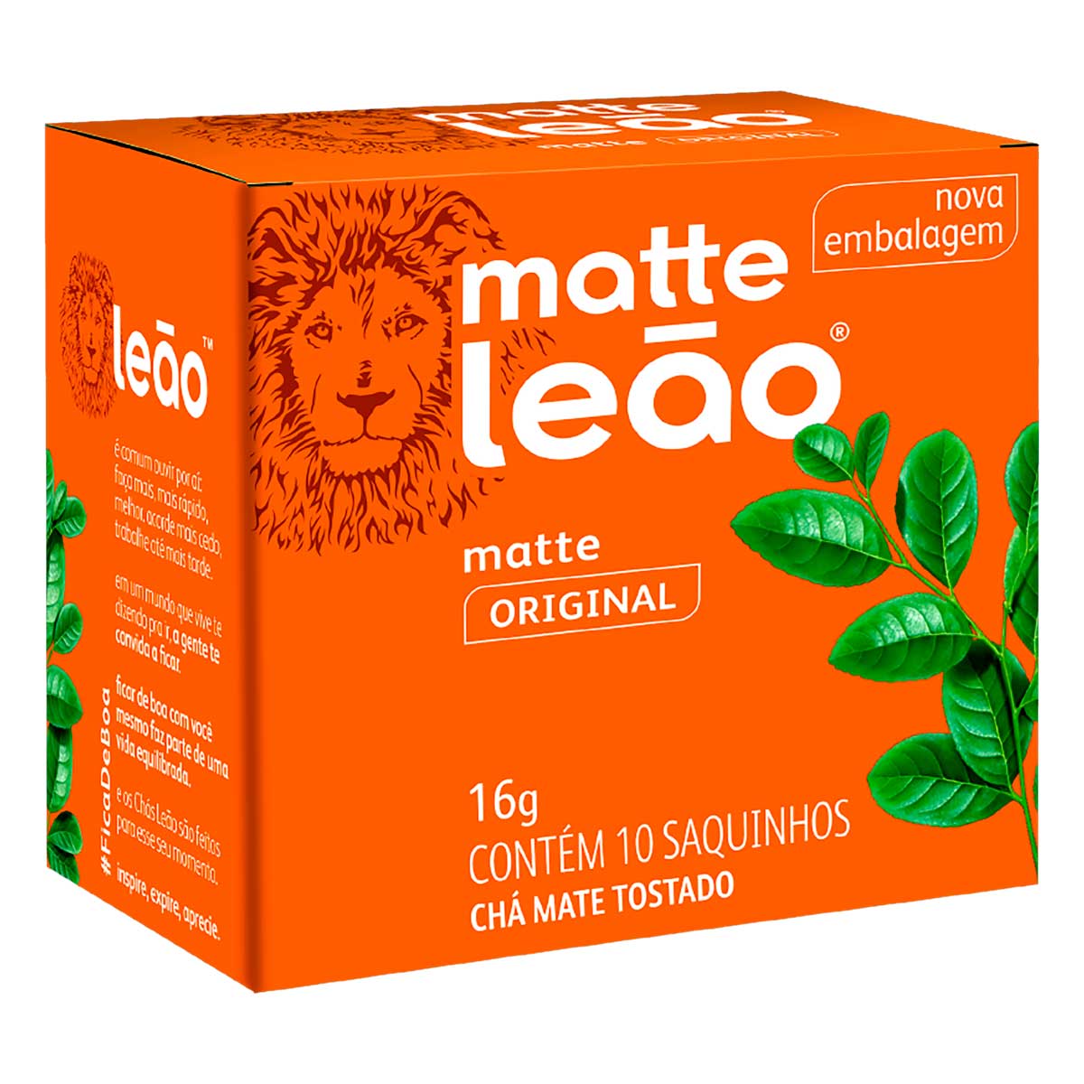 Chá Matte Original Leão - 10 Sachês