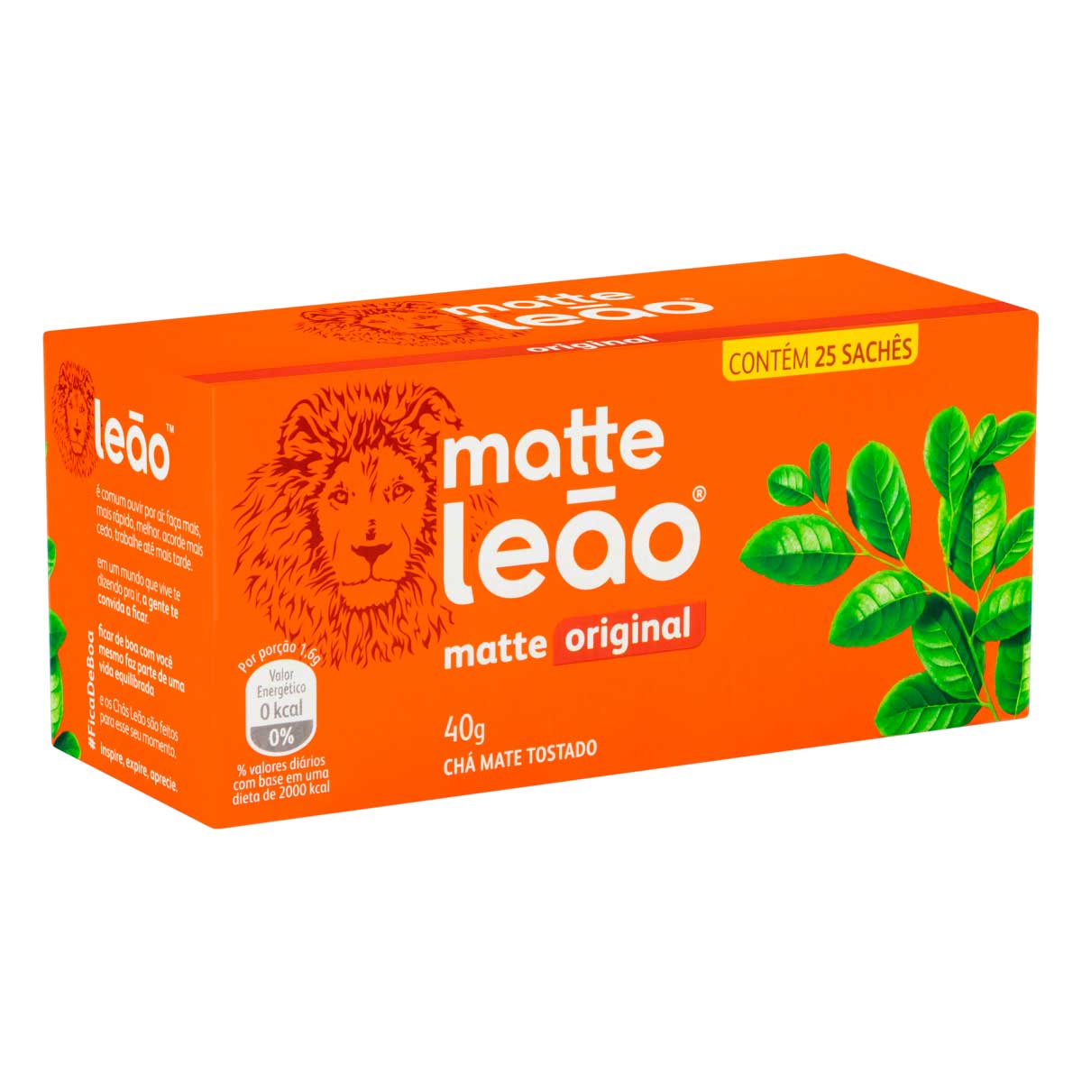 Chá Matte Original Leão - 25 Sachês