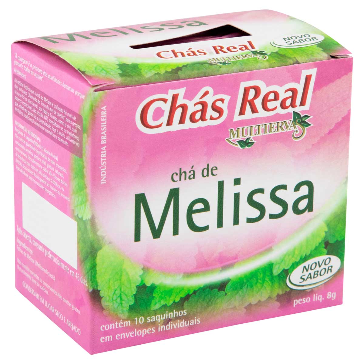 Chá de Melissa Chás Real Caixa com 10 Sachês