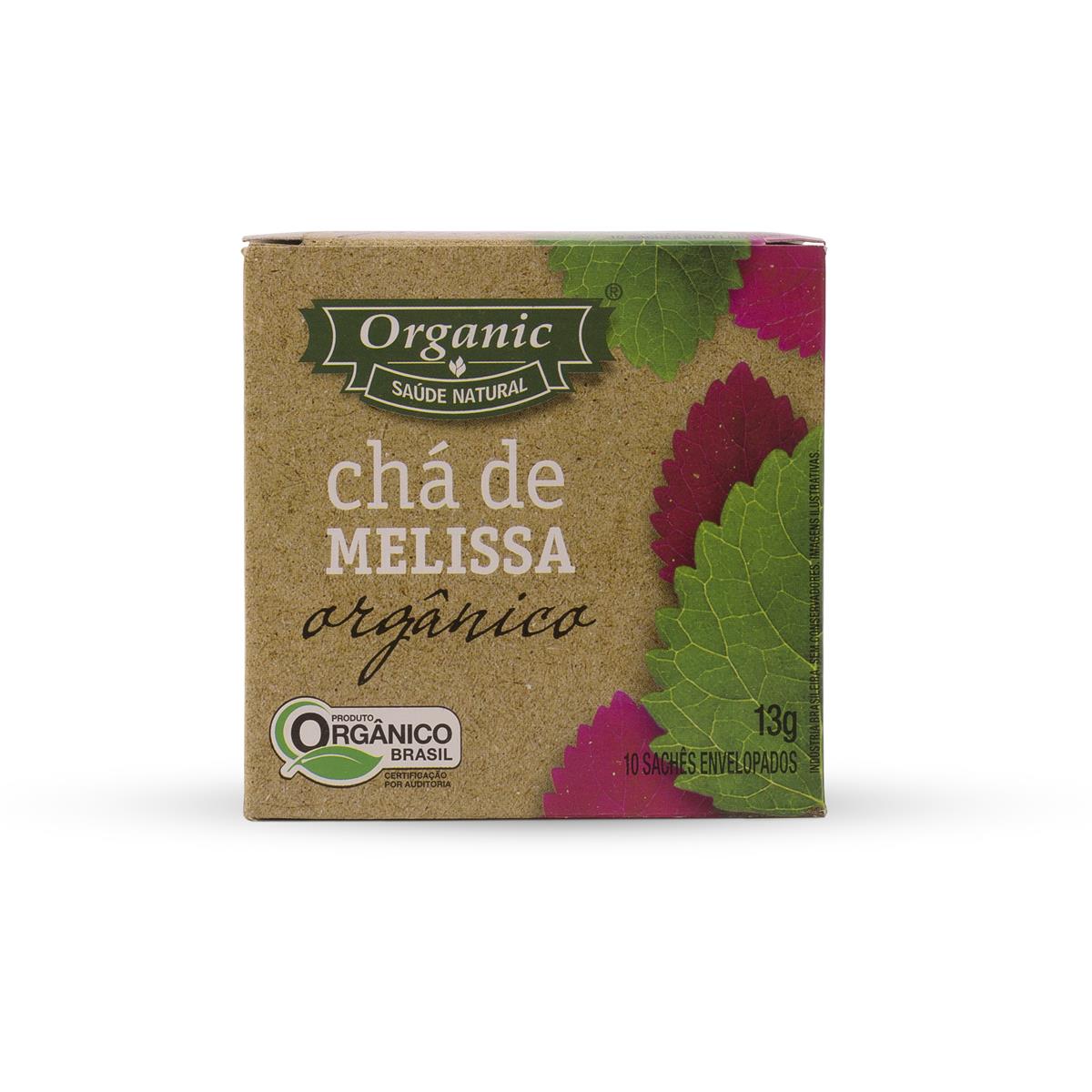 Chá Melissa Orgânico Organic 13 g