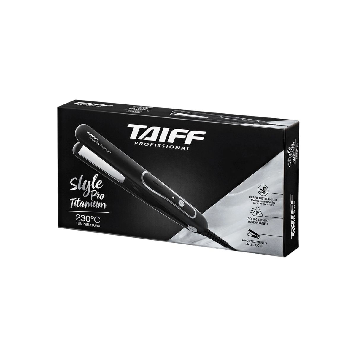 Chapinha Style Pro Titanium Preto Bivolt Taiff