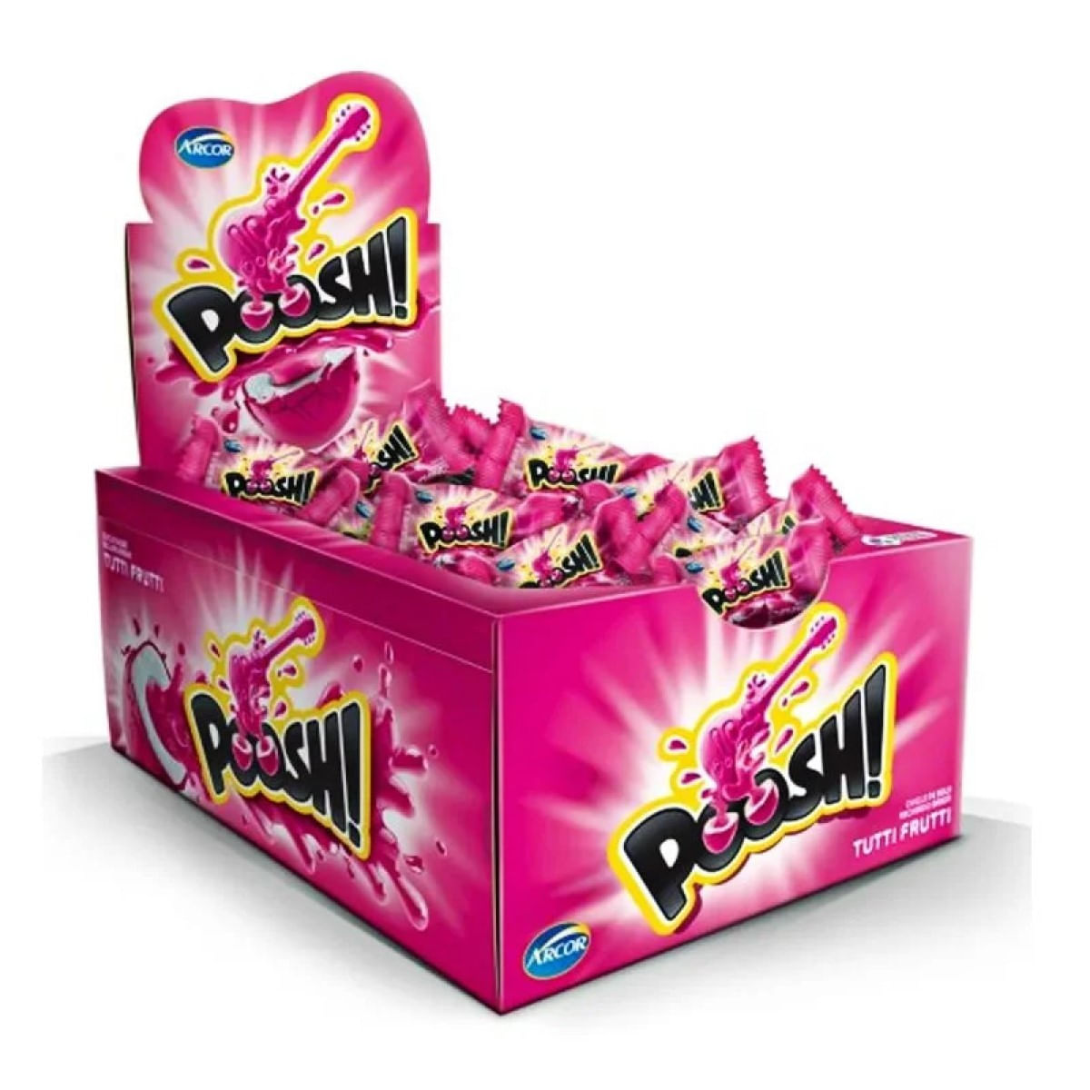 Goma de Mascar Tutti-Frutti Poosh 200 g